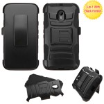 Holster Dual Motorola Moto G 3ra Gen  Black w/kickstand (17004494) by www.tiendakimerex.com